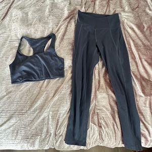 Girlfriend Collective Set: Compressive High-Rise Legging and Paloma Bra